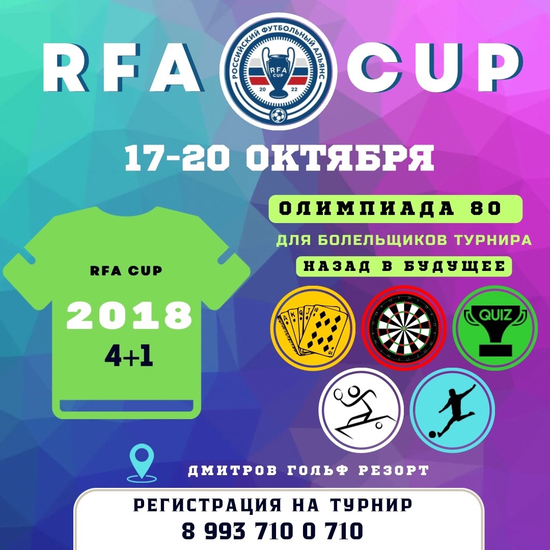 RFA CUP им. Веденеева Д.А. 2018 г.р.